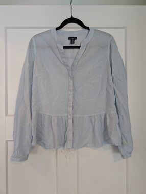 4 For 30$ 🧞 Gap 100% Cotton Peplum Top Size Medium
